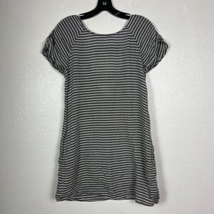 Roxy striped mini modal dress pockets size xs
